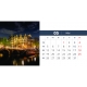 Calendar de birou cu capitale 2025