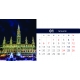 Calendar de birou cu capitale 2025