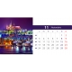 Calendar de birou cu capitale 2025