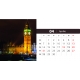 Calendar de birou cu capitale 2025