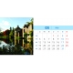 Calendar de birou cu castele 2025