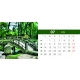 Calendar de birou cu gradini 2025