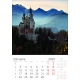 Calendar perete castele 2025