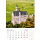 Calendar perete castele 2025