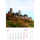 Calendar perete castele 2025