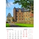 Calendar perete castele 2025