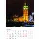 Calendar perete capitale 2025