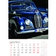 Calendar perete masini clasice 2025