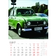 Calendar perete masini clasice 2025