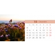 Calendar de birou cu flori de camp 2025