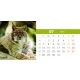 Calendar de birou cu animale salbatice 2025