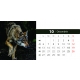 Calendar de birou cu animale salbatice 2025