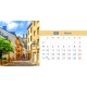 Calendar de birou cu capitale m2 2025