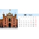 Calendar de birou cu capitale m2 2025