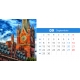 Calendar de birou cu capitale m2 2025