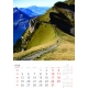 Calendar de perete cu imagini cu peisaje 2025